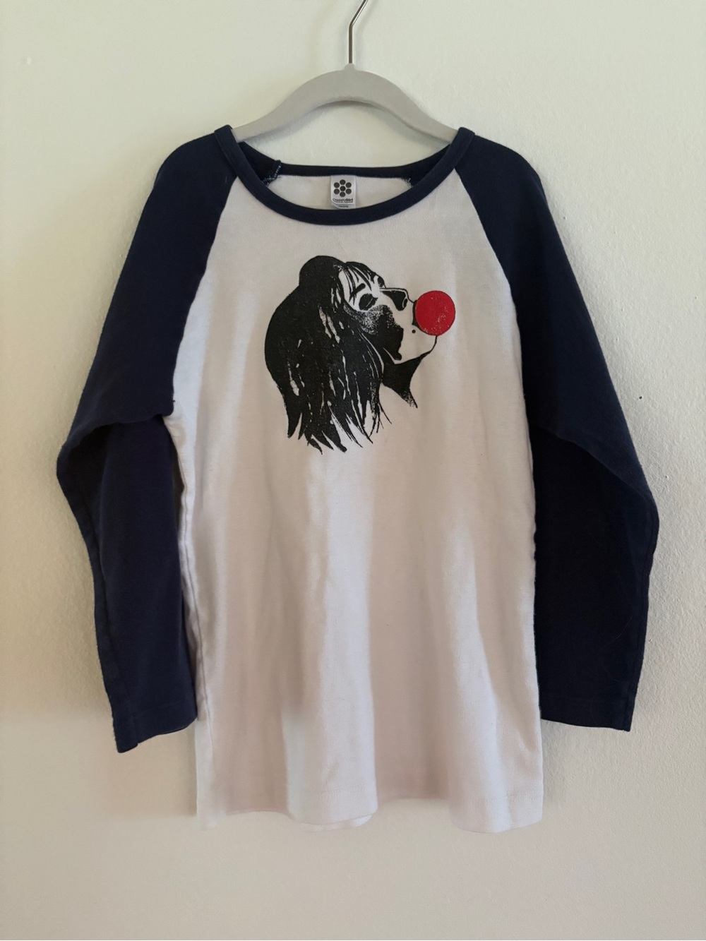 Vintage 2002 American Apparel Classic Girl Raglan Top 100% Cotton